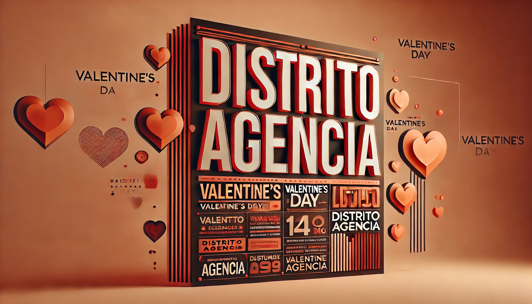 san_valentin Día de San Valentín con Distrito Agencia
